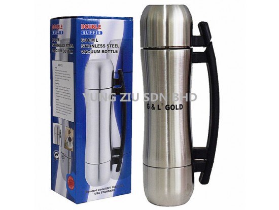 500ML VACUUM FLASK(DOUBLE SUPPER)